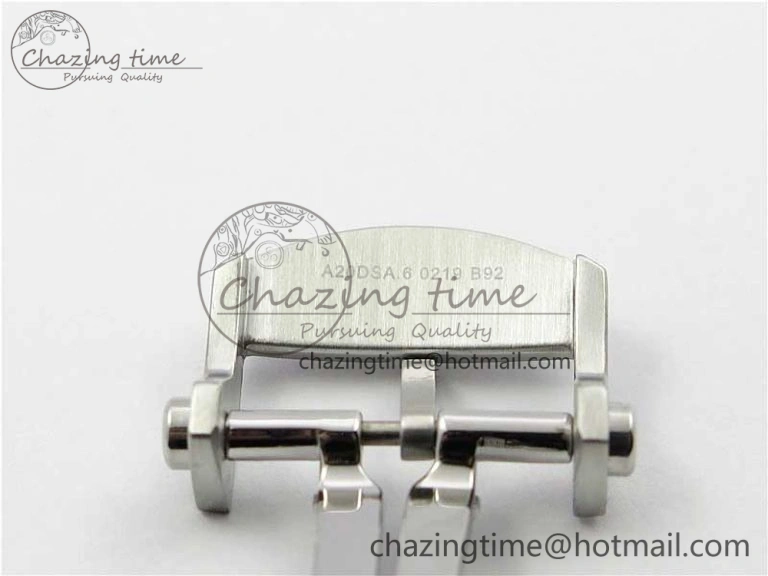 Premier B01 Chrono SS 42mm GF 1:1 Best Edition White Black Dial on Black Leather Strap A7750