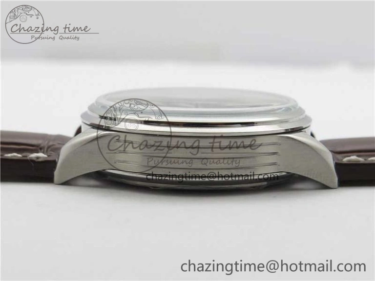 Premier Chronograph 42 BLS 1:1 Best Edition Blue Dial on Brown Leather Strap A7750