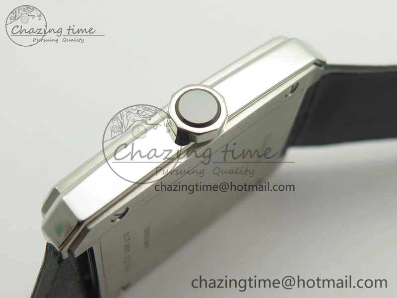 Premiere Boy de Chanel LMF 1:1 Best Edition Black Textured Dial on Black Crocodile Strap Jap Quartz