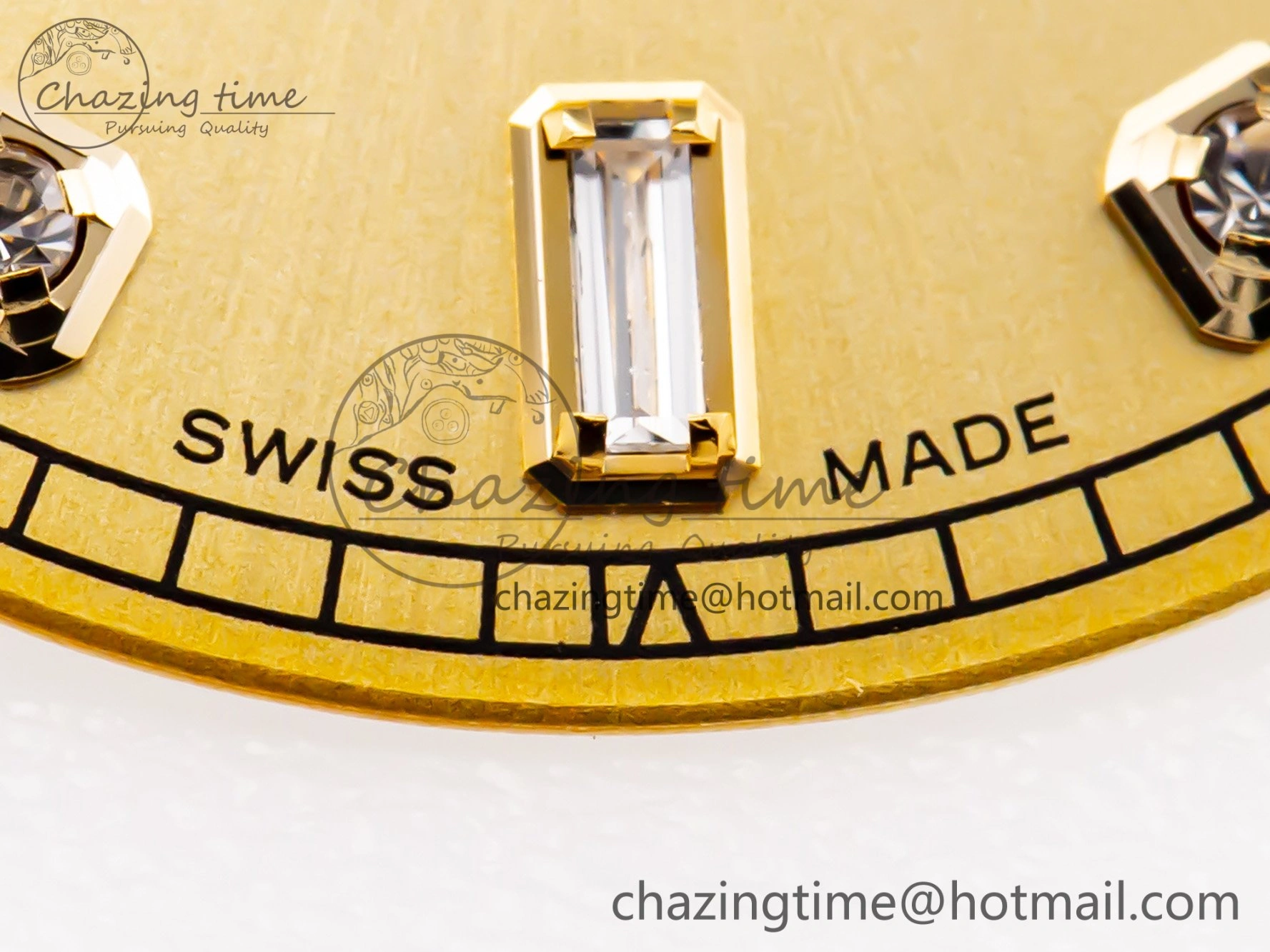 RBF Champagne-Colour With Diamonds Dial for Day-Date 128238