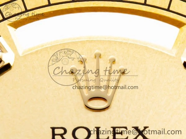 RBF Champagne-Colour With Diamonds Dial for Day-Date 128238
