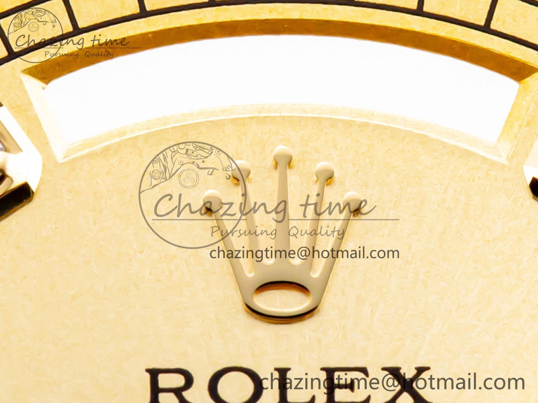 RBF Champagne-Colour With Diamonds Dial for Day-Date 128238