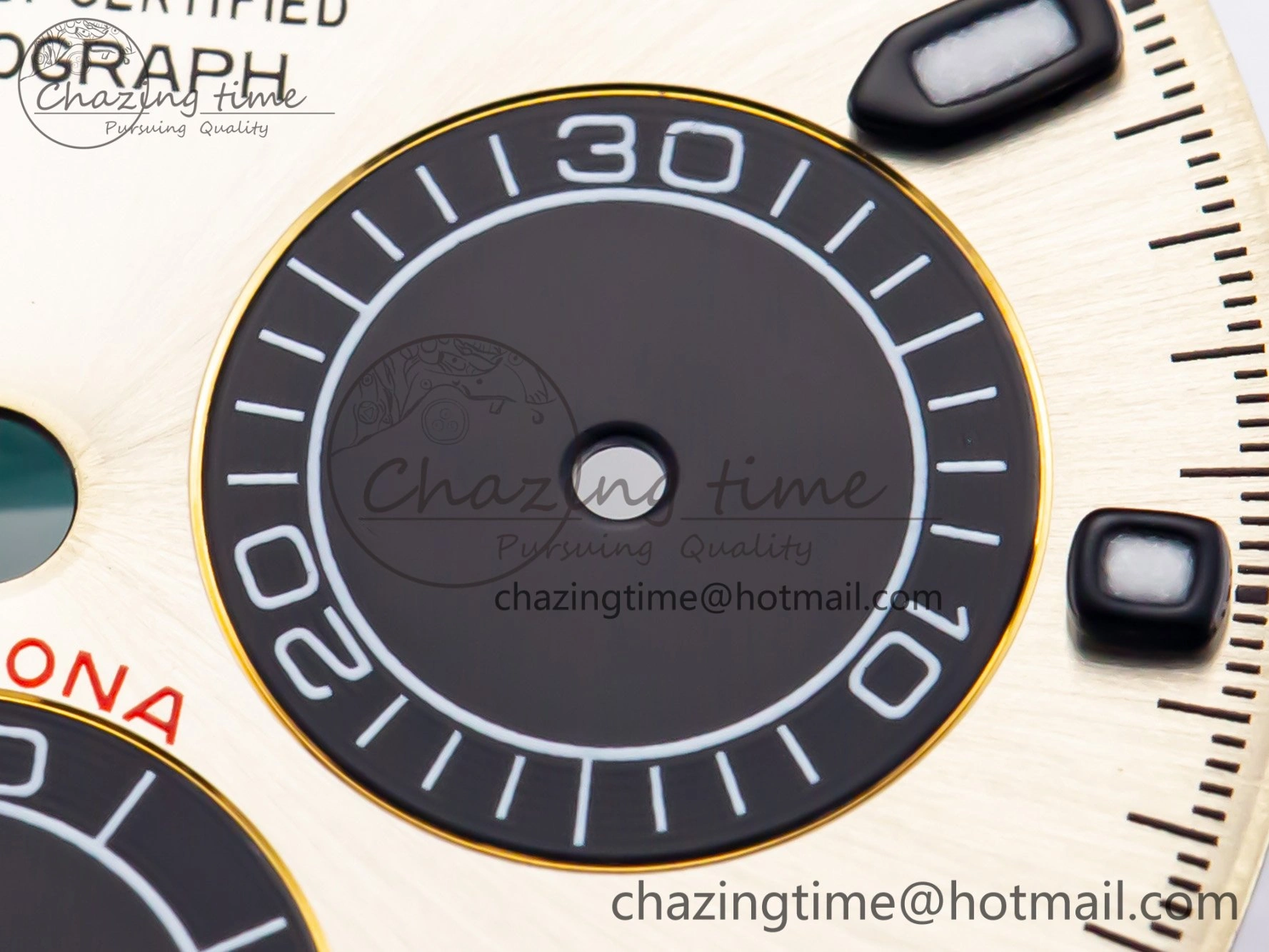 RBF Champagne-Colour and Black Dial for Daytona 16518LN