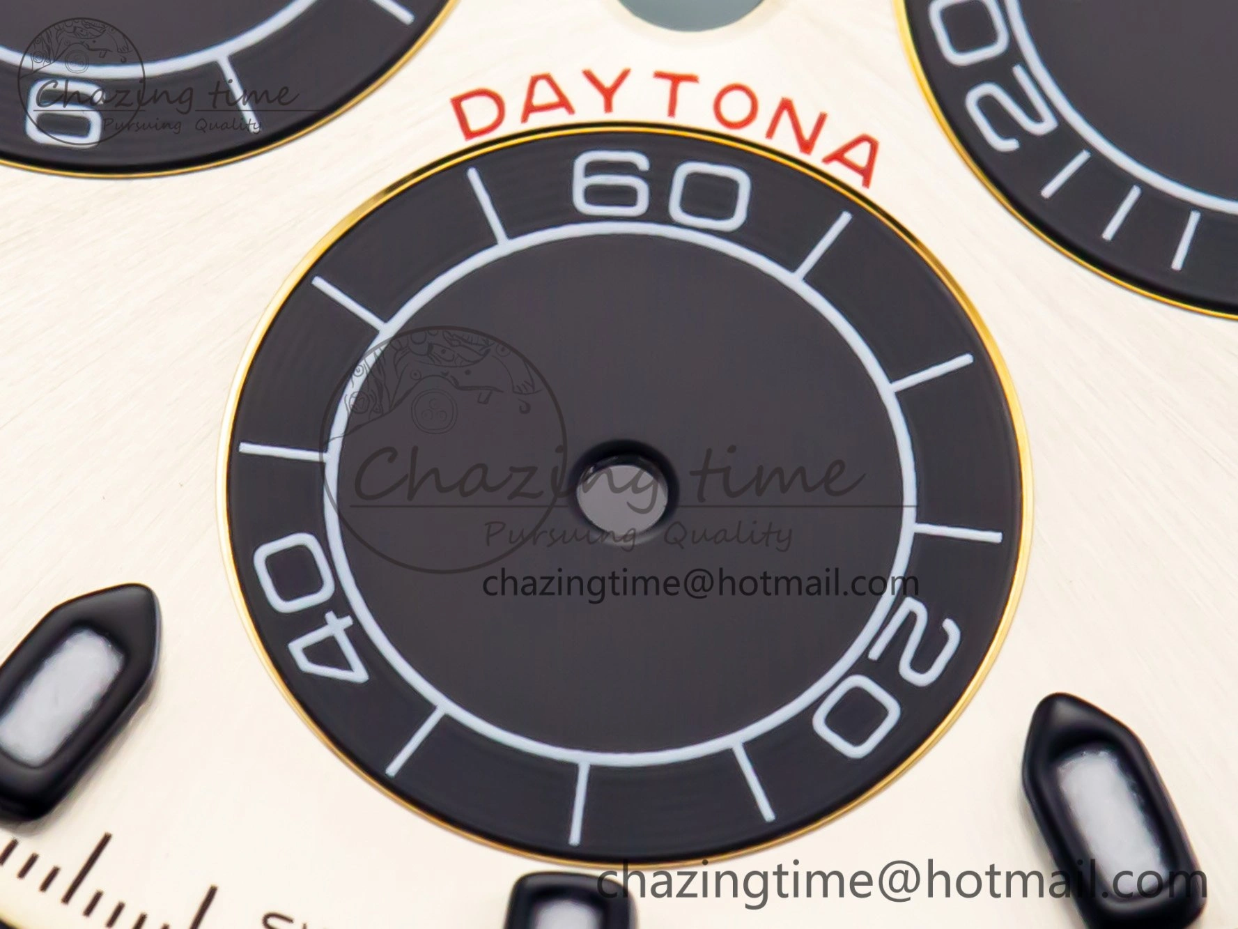 RBF Champagne-Colour and Black Dial for Daytona 16518LN