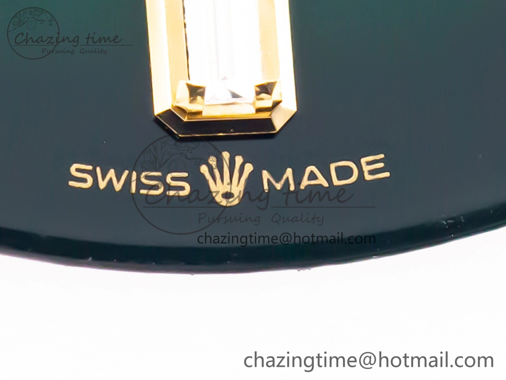 RBF Green Gradient Set With Diamonds Dial for Day-Date 128238