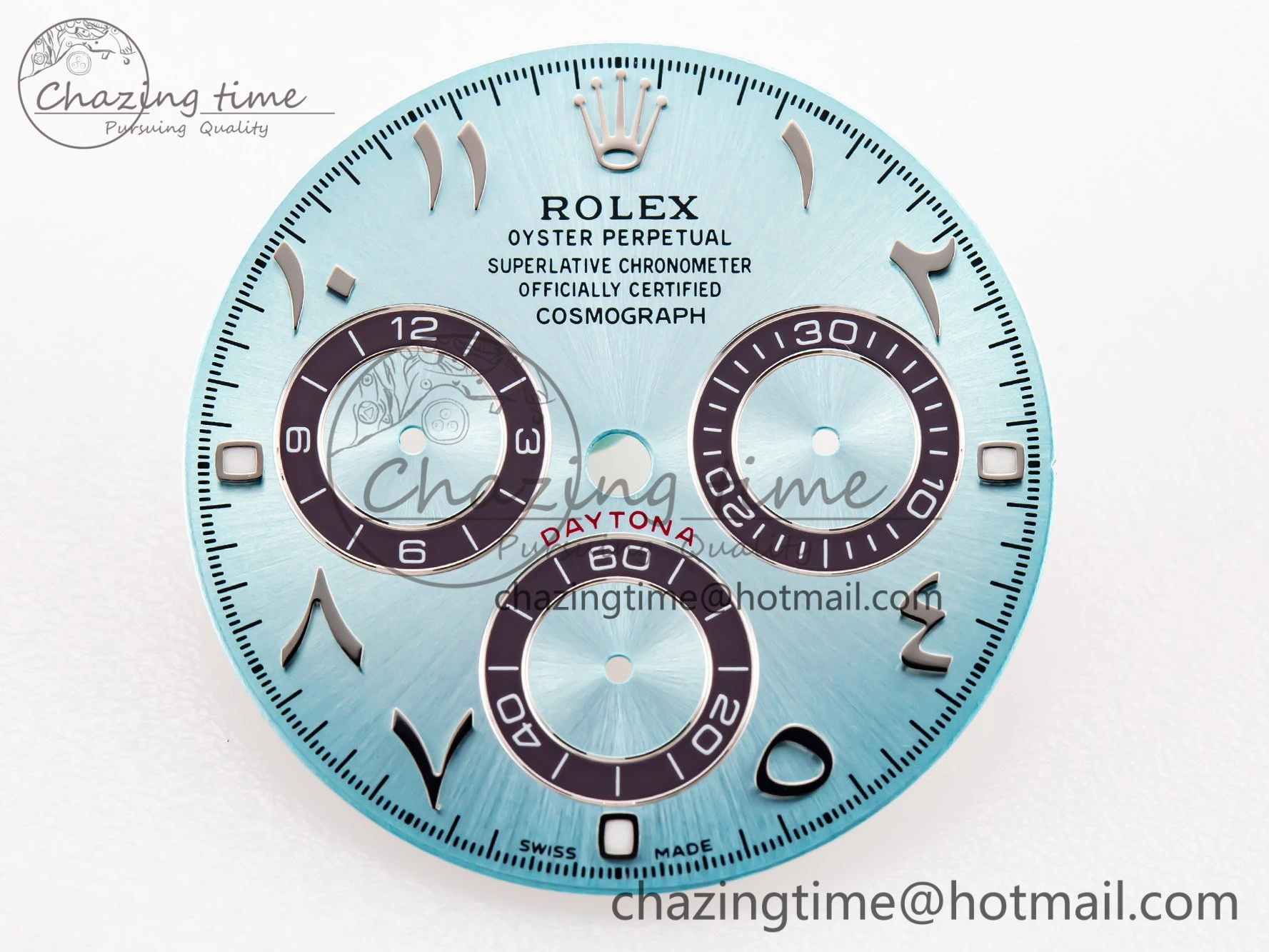 RBF Ice Blue Arabic Dial For Daytona 116506