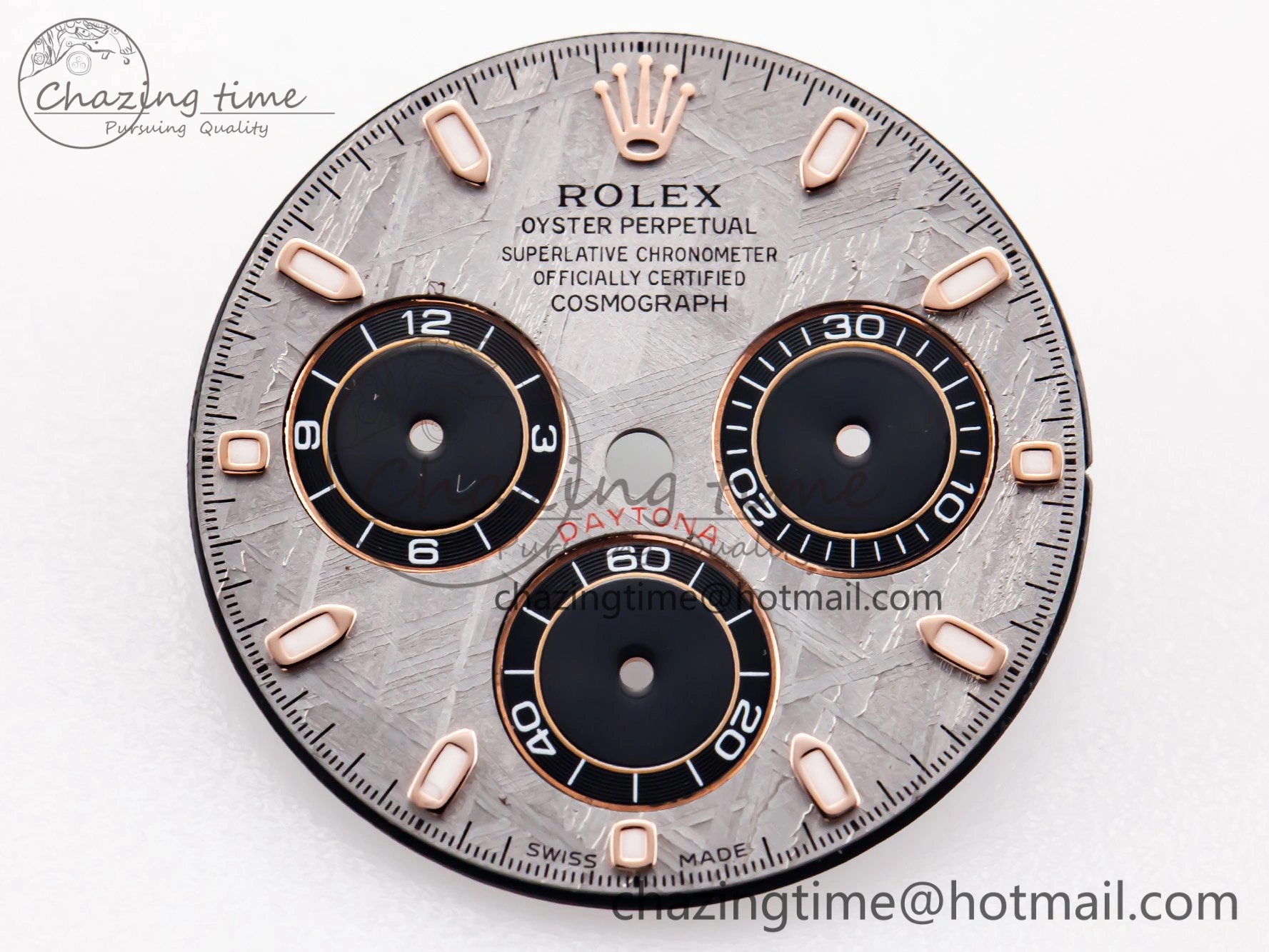 RBF Rose Gold Meteorite Dial For Daytona 116505 116515