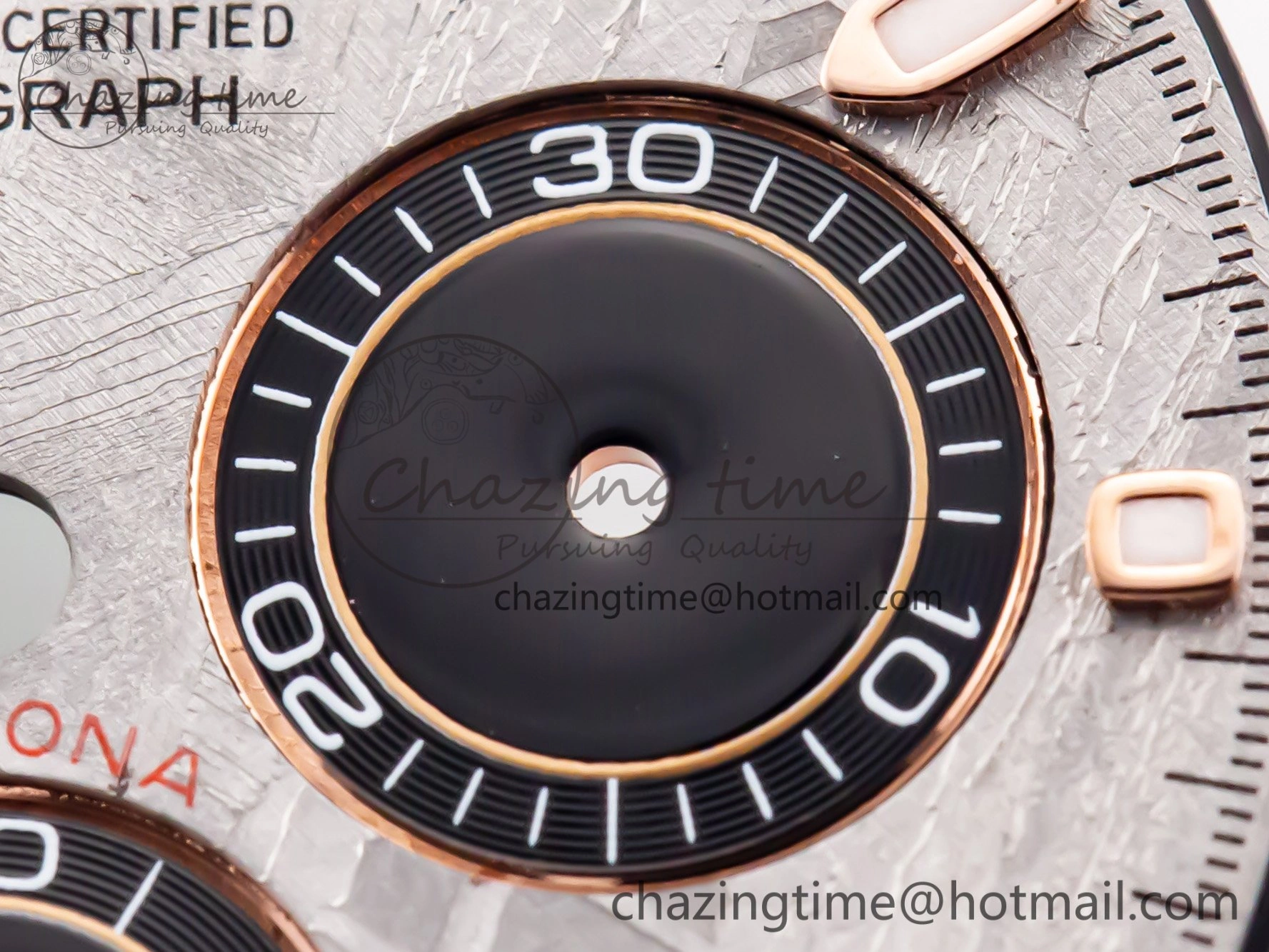 RBF Rose Gold Meteorite Dial For Daytona 116505 116515