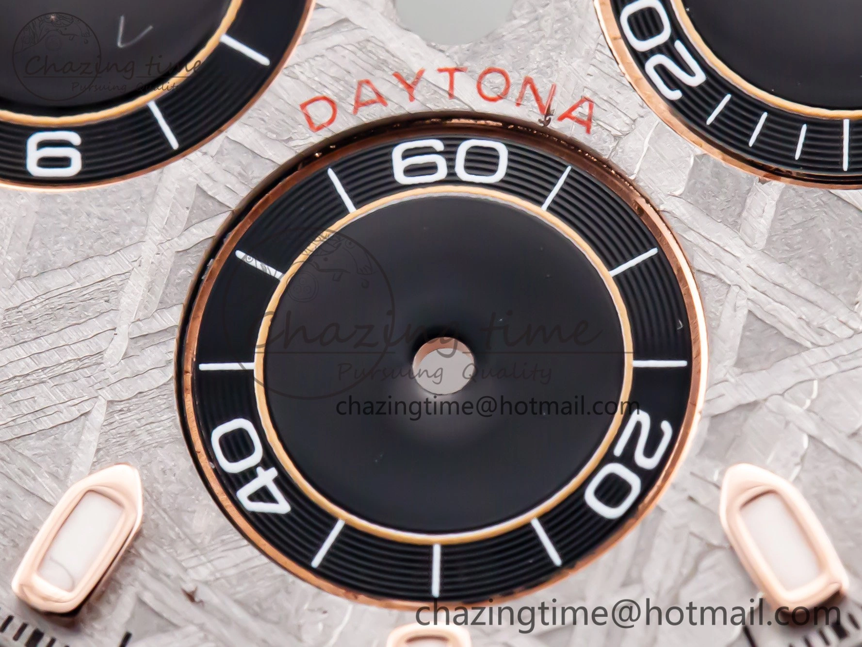 RBF Rose Gold Meteorite Dial For Daytona 116505 116515