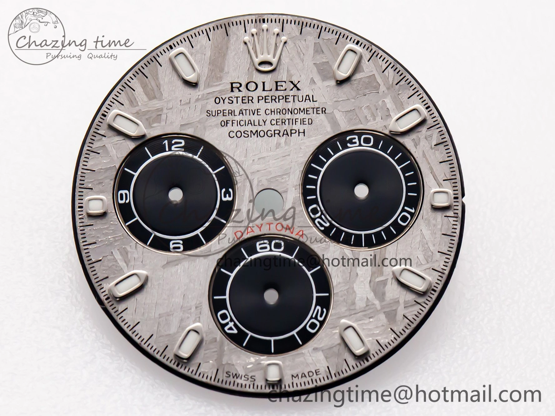 RBF Silver Meteorite Dial for Daytona 116519LN