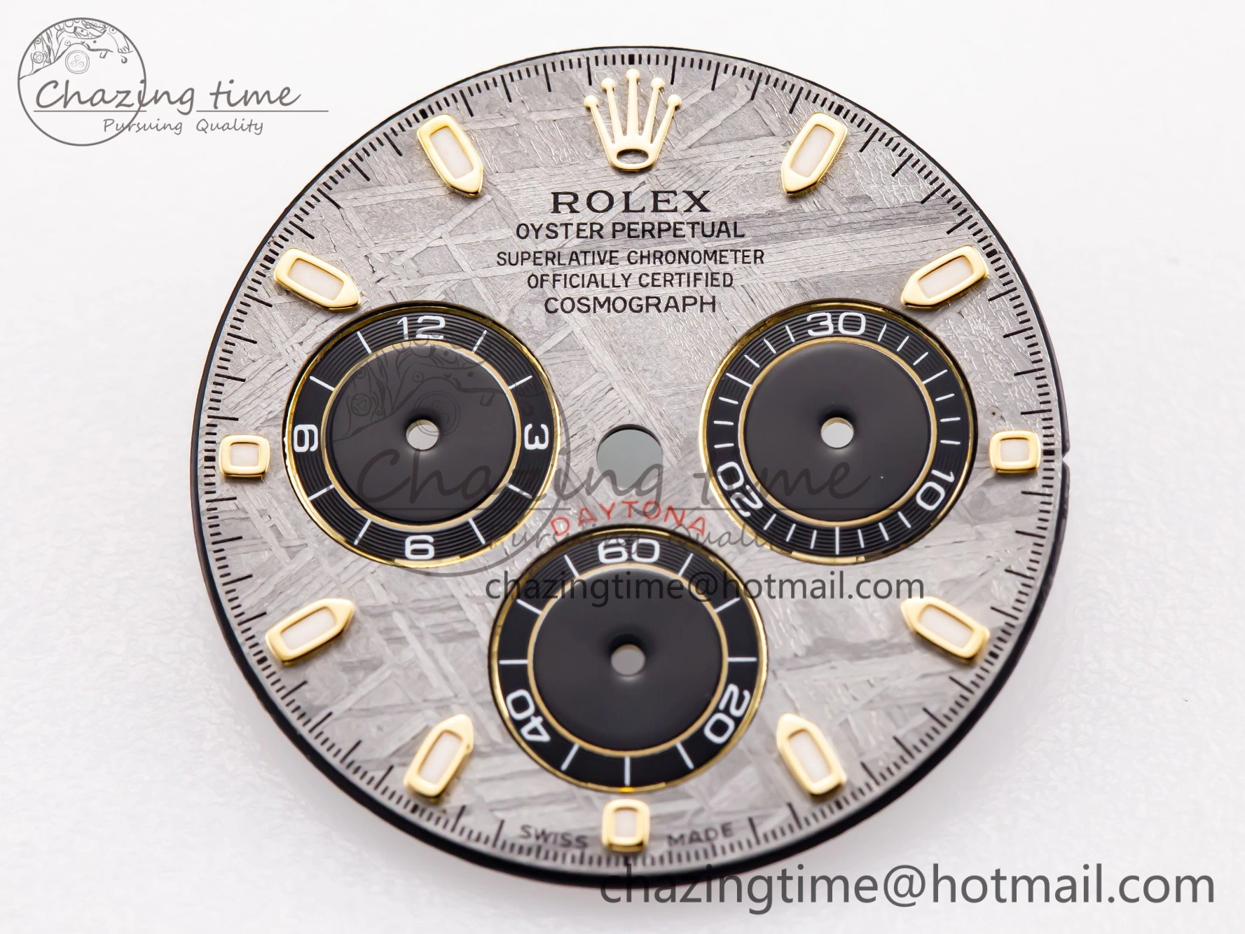 RBF Yellow Gold Meteorite Dial For Daytona 116508 116518LN