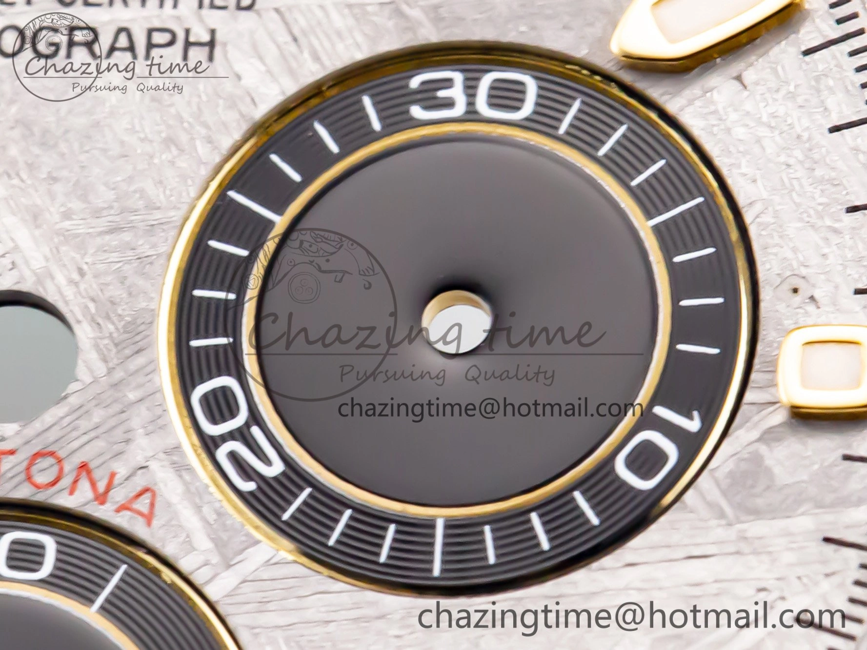 RBF Yellow Gold Meteorite Dial For Daytona 116508 116518LN