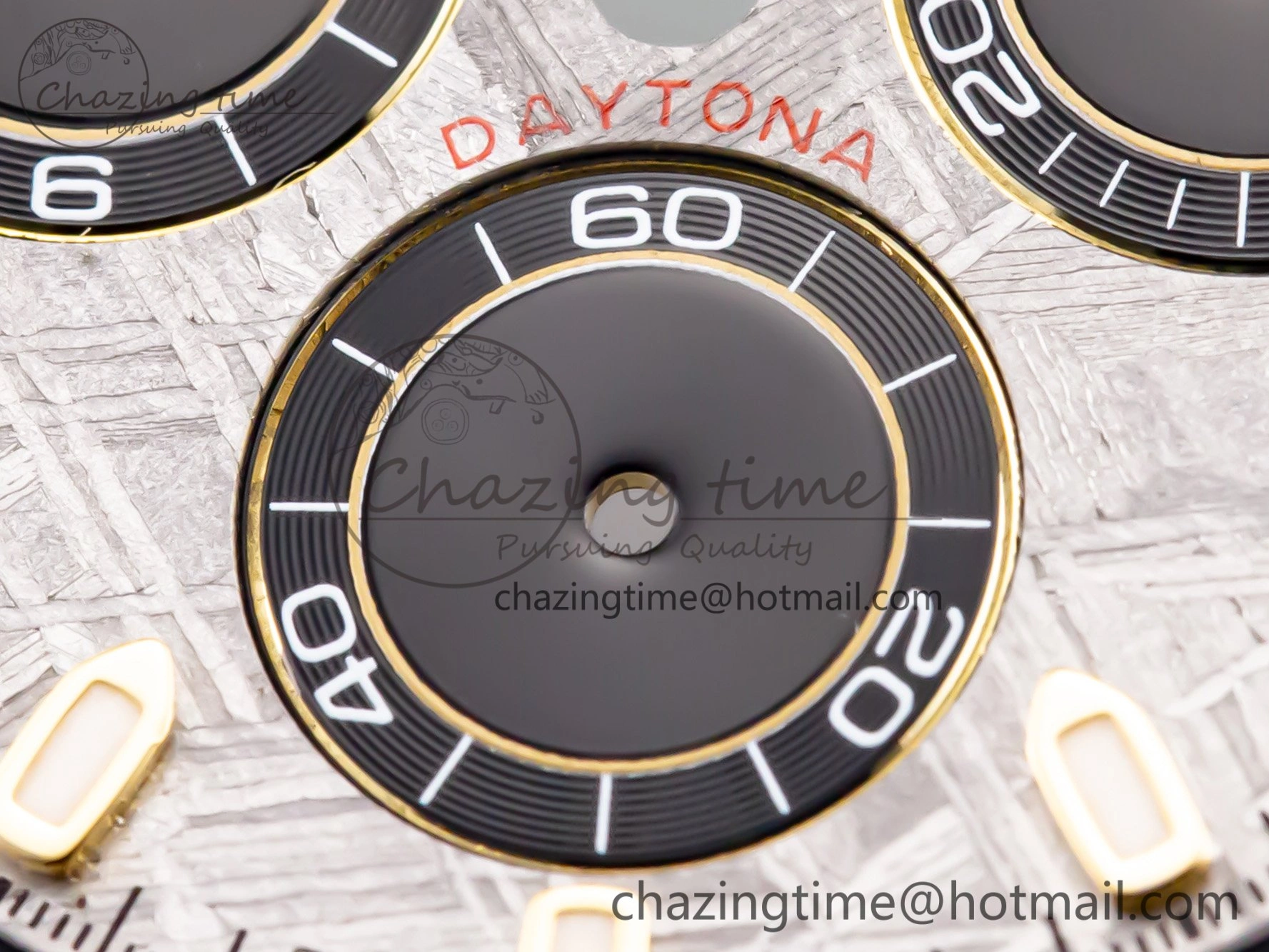 RBF Yellow Gold Meteorite Dial For Daytona 116508 116518LN
