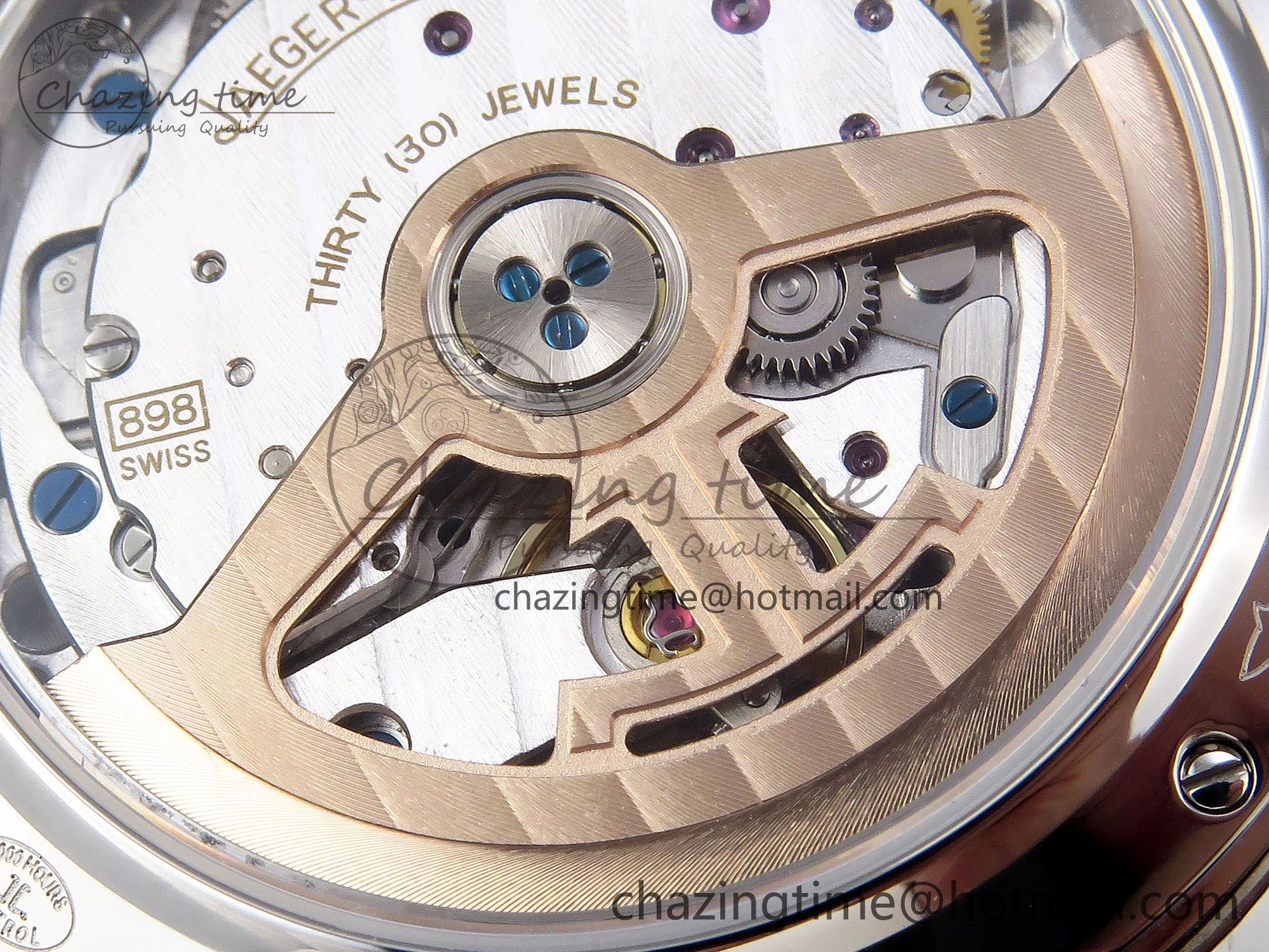 RENDEZ-VOUS NIGHT & DAY SS APSF 1:1 BEST EDITION BLUE TEXTURED DIAL DIAMONDS BEZEL ON BLUE LEATHER STRAP SA898