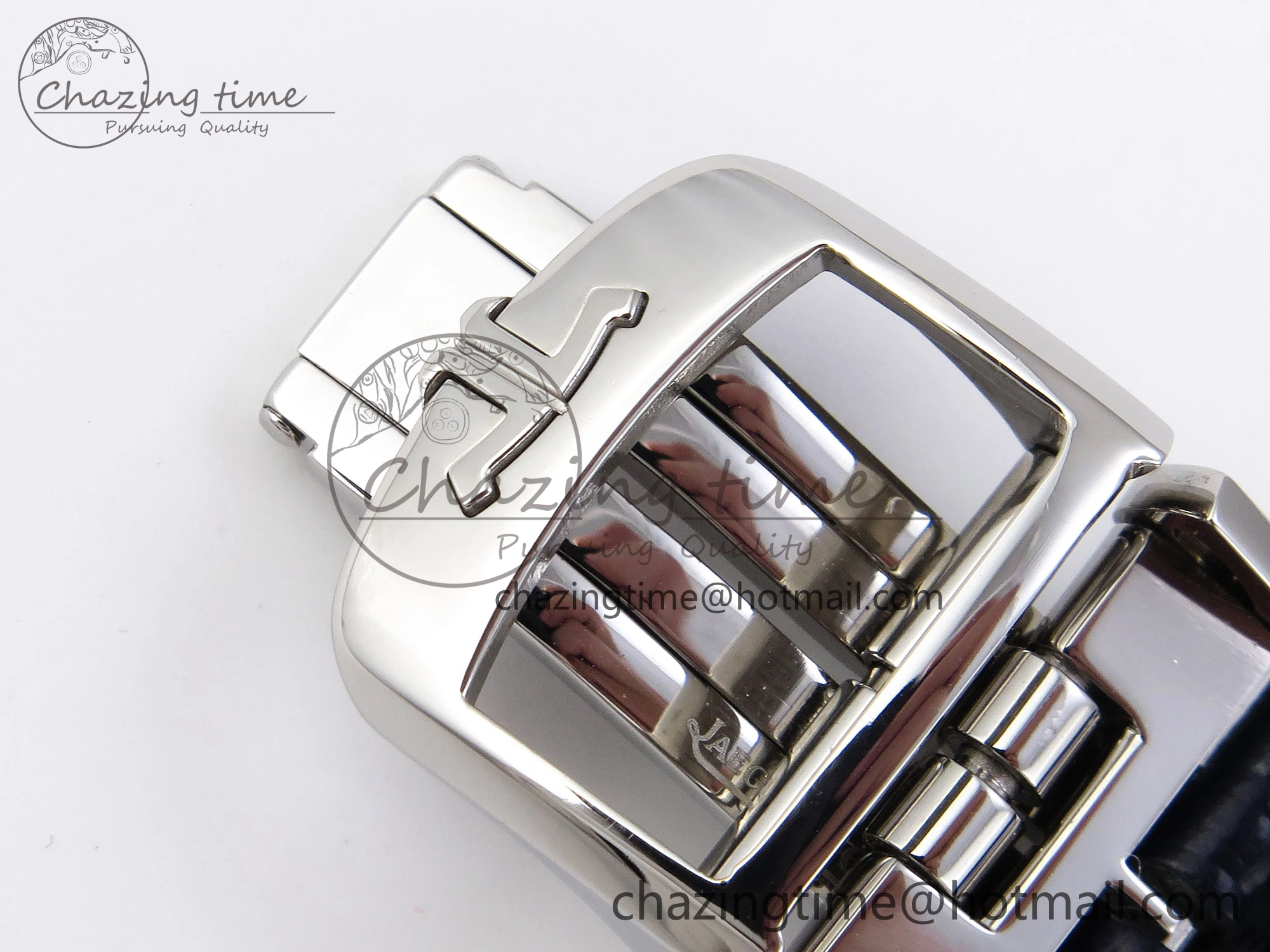 RENDEZ-VOUS NIGHT & DAY SS APSF 1:1 BEST EDITION BLUE TEXTURED DIAL DIAMONDS BEZEL ON BLUE LEATHER STRAP SA898
