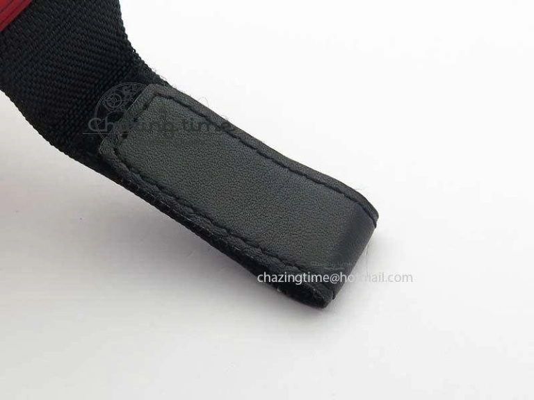 RM 035-2 Red Carbon Black Inner Bezel Skeleton Dial On Black Nylon Strap MIYOTA9015