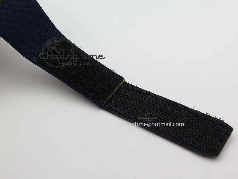 RM 035 Forge Carbon Blue Inner Bezel Skeleton Dial On Blue Nylon Strap MIYOTA9015