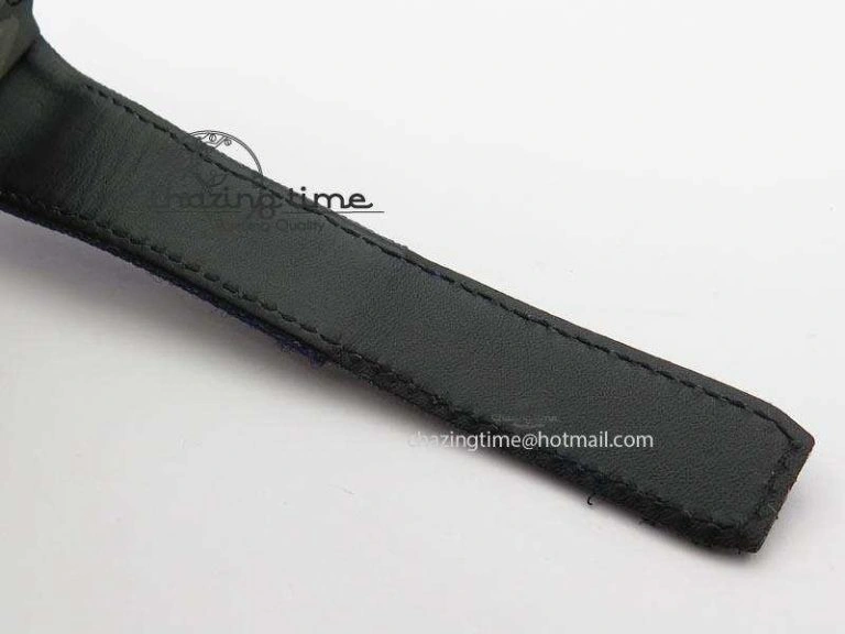 RM 035 Forge Carbon Blue Inner Bezel Skeleton Dial On Blue Nylon Strap MIYOTA9015