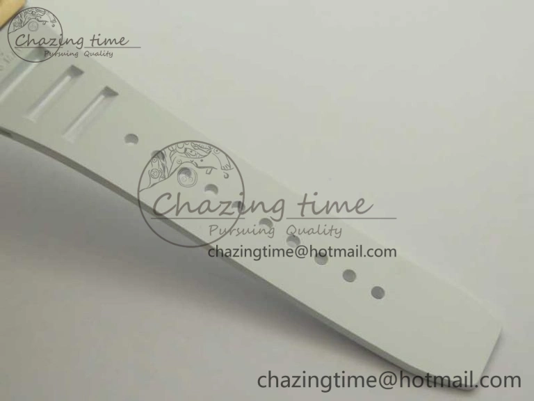 RM 51-01 RG Tiger & Dragon Diamonds Bezel KVF Best Edition on Rubber Strap MIYOTA8215