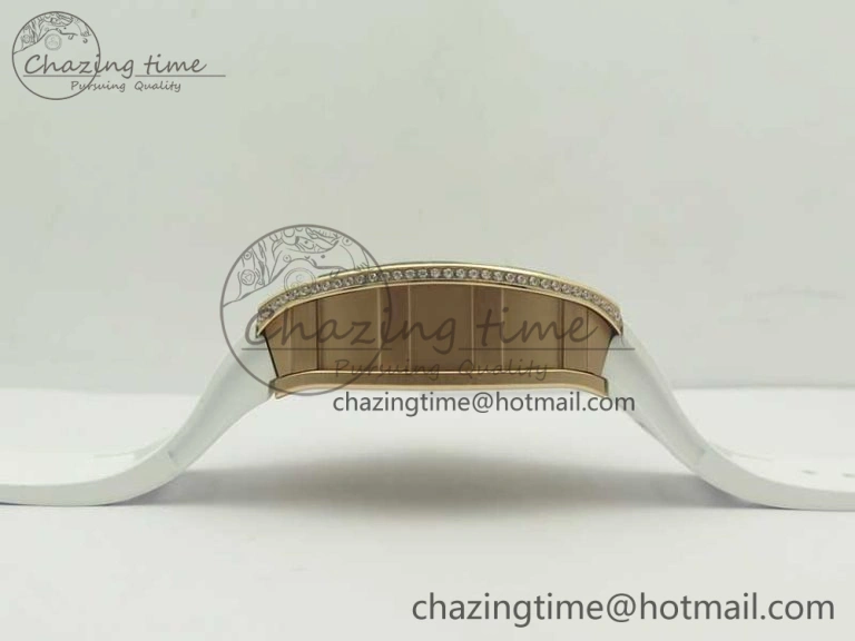 RM 51-01 RG Tiger & Dragon Diamonds Bezel KVF Best Edition on Rubber Strap MIYOTA8215