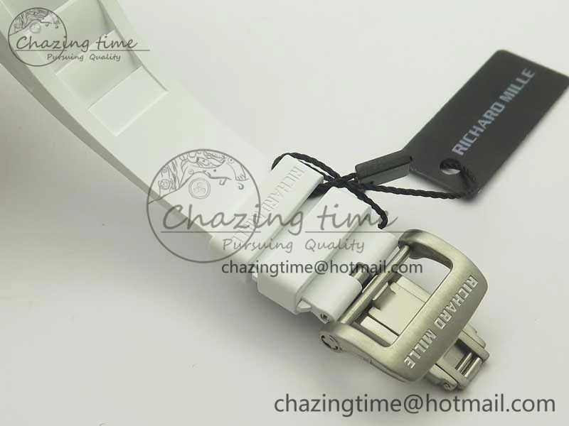 RM 51-01 SS Eagle Diamonds Bezel KVF Best Edition on Rubber Strap MIYOTA8215