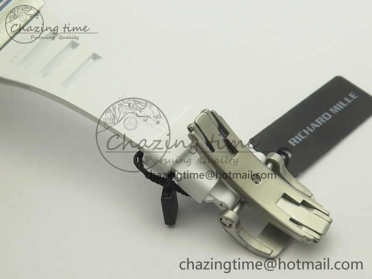 RM 51-01 SS Eagle Diamonds Bezel KVF Best Edition on Rubber Strap MIYOTA8215