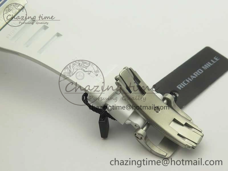 RM 51-01 SS Eagle Diamonds Bezel KVF Best Edition on Rubber Strap MIYOTA8215