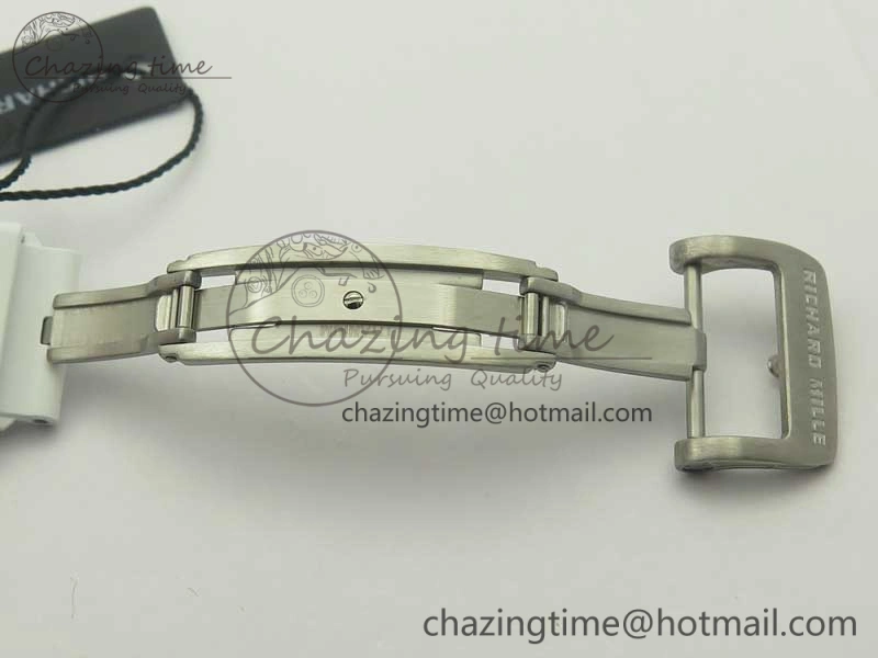 RM 51-01 SS Eagle Diamonds Bezel KVF Best Edition on Rubber Strap MIYOTA8215