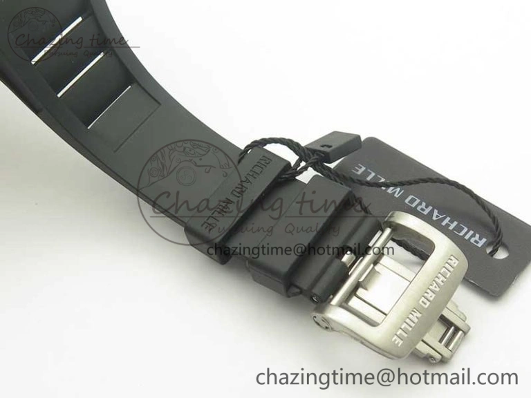 RM 51-01 SS Eagle Diamonds Bezel KVF Best Edition on Rubber Strap MIYOTA8215