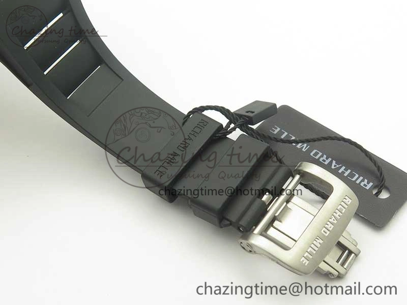 RM 51-01 SS Eagle Diamonds Bezel KVF Best Edition on Rubber Strap MIYOTA8215