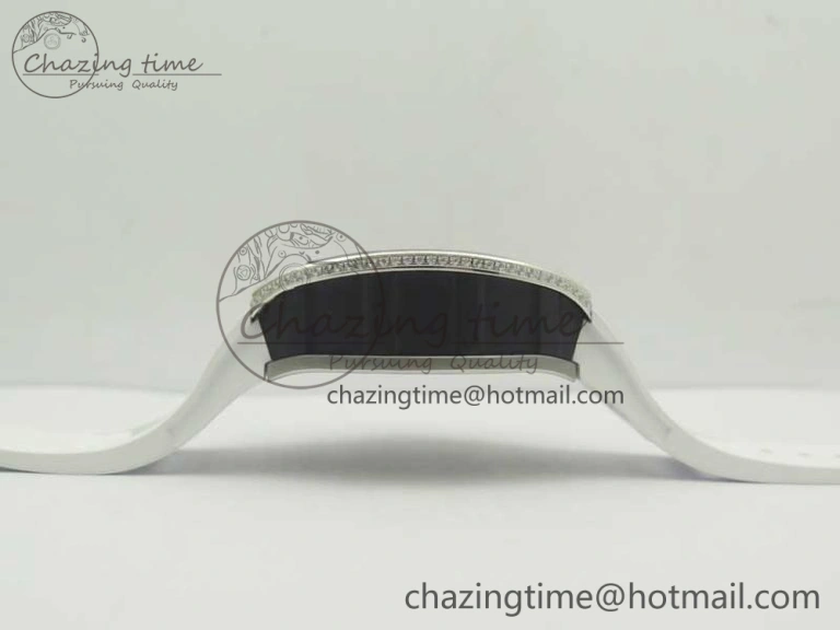 RM 51-01 SS Eagle Diamonds Bezel KVF Best Edition on Rubber Strap MIYOTA8215