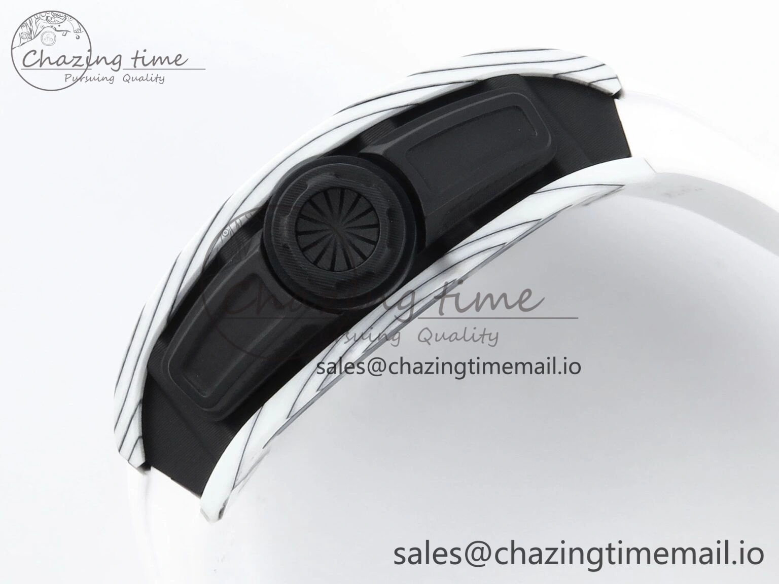RM 61-01 Yohan Blake NTPT ZF 1:1 Best Edition on White Rubber Strap RMUL2 Super Clone
