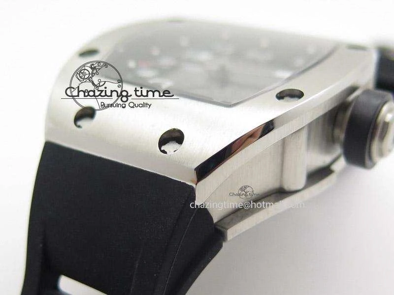 RM005 Philippe Massa SS White Number On Rubber Strap MIYOTA 9015
