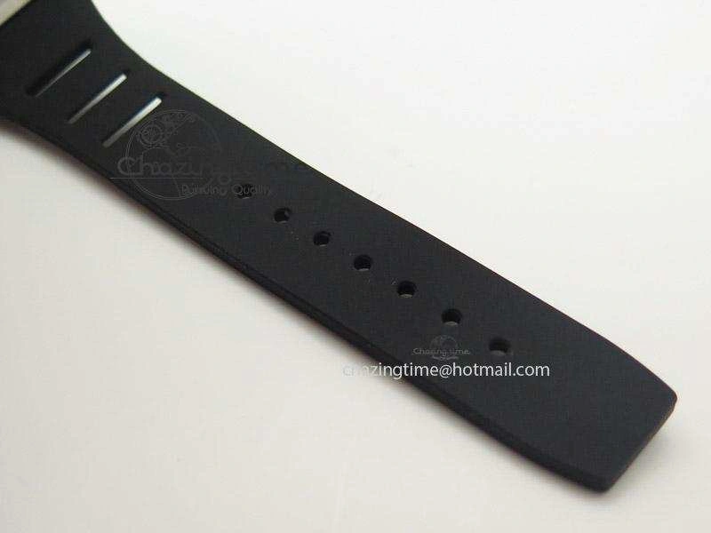 RM005 Philippe Massa SS White Number On Rubber Strap MIYOTA 9015