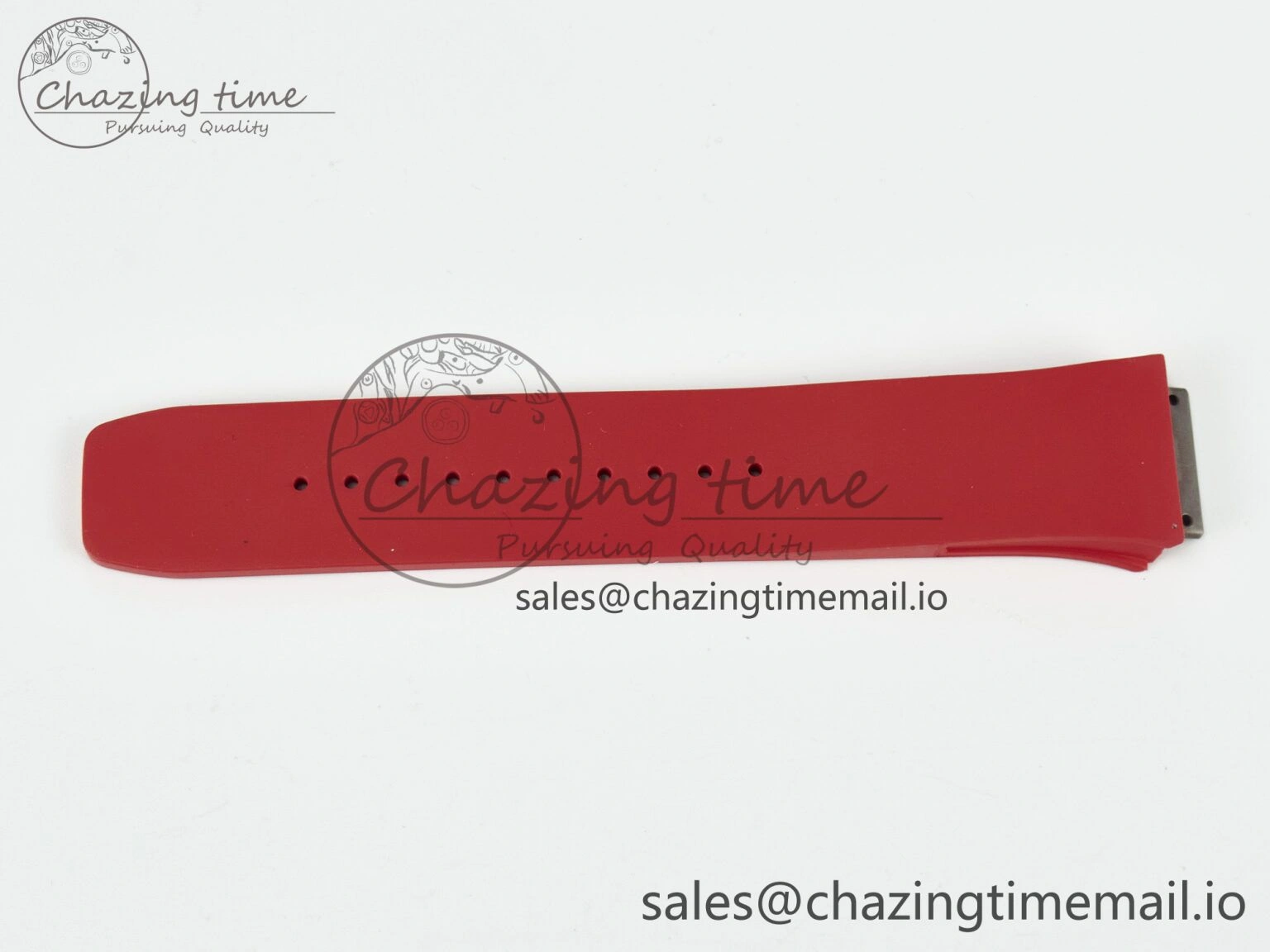 RM007 1:1 Best Edition Red Rubber Strap (Fits the Gen size)