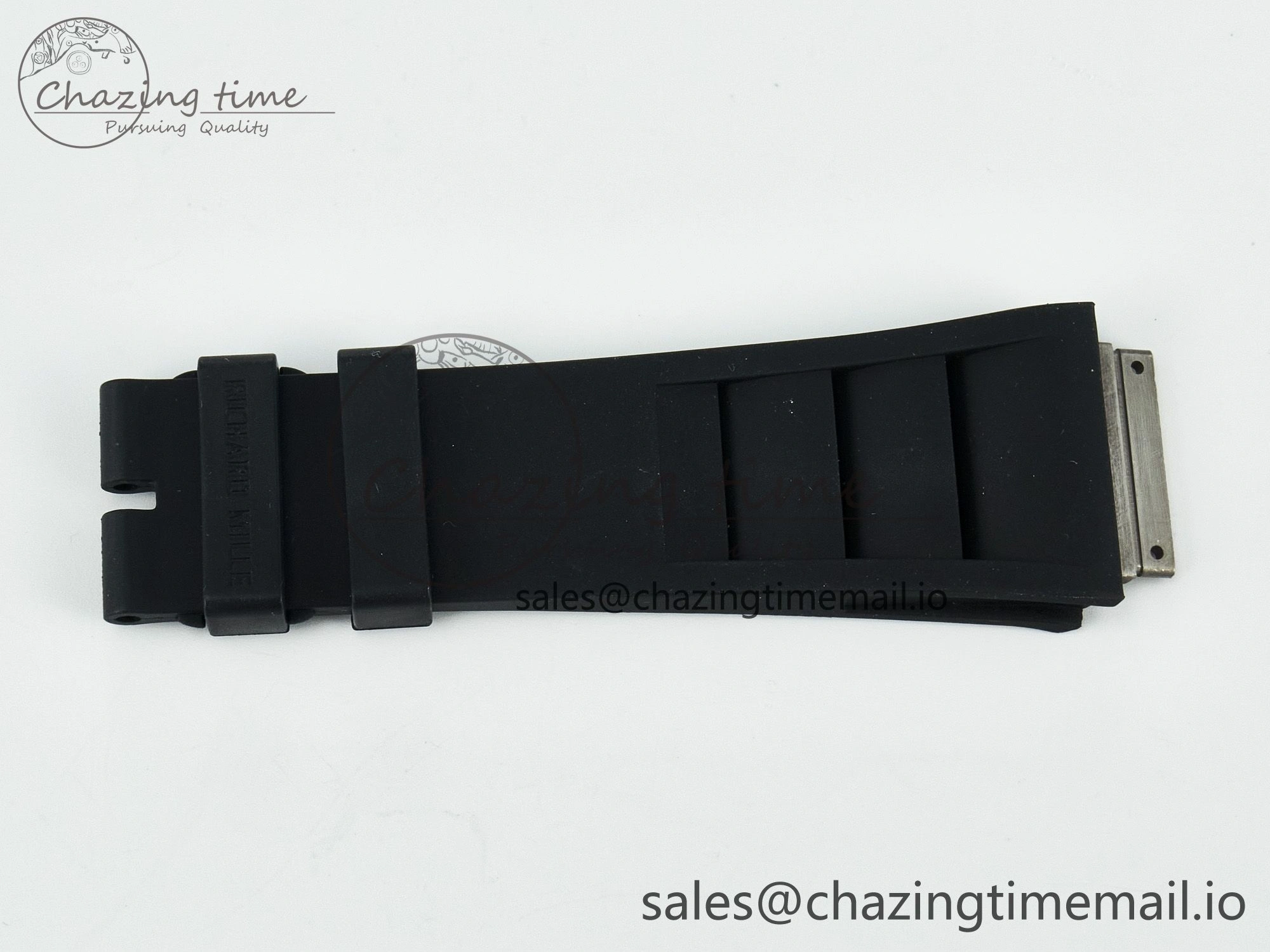 RM011 1:1 Best Edition Black Blue Green Rubber Strap (Fits the Gen size)