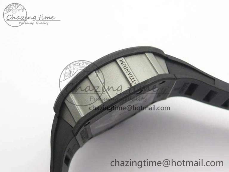 RM011 SS Felipe Massa 10th Anni KVF 1:1 Best Edition Skeleton Dial Blue On Rubber Strap A7750