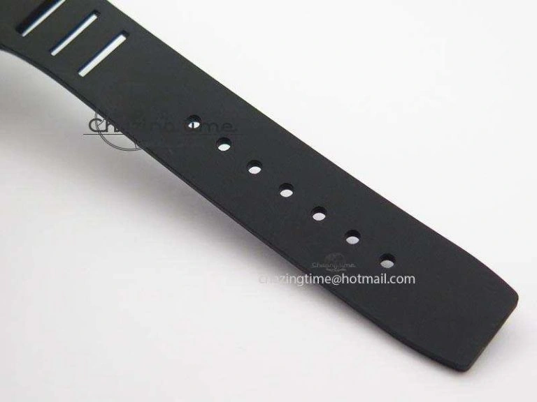 RM022 PVD Skeleton Dial On Black Rubber Strap MIYOTA 9015