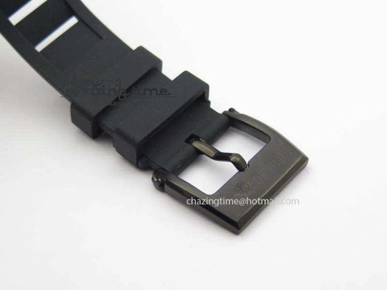 RM022 PVD Skeleton Dial On Black Rubber Strap MIYOTA 9015