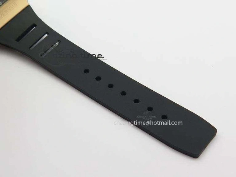 RM022 RG Skeleton Dial On Black Rubber Strap MIYOTA 9015