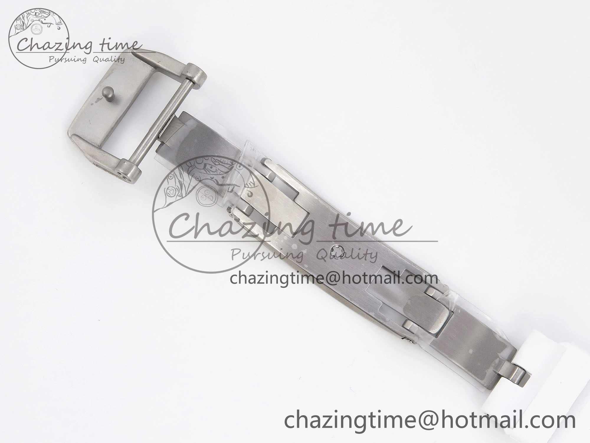 RM026 Transparent Tourbillon RM Best Edition Panda Skeleton Dial on Rubber Strap