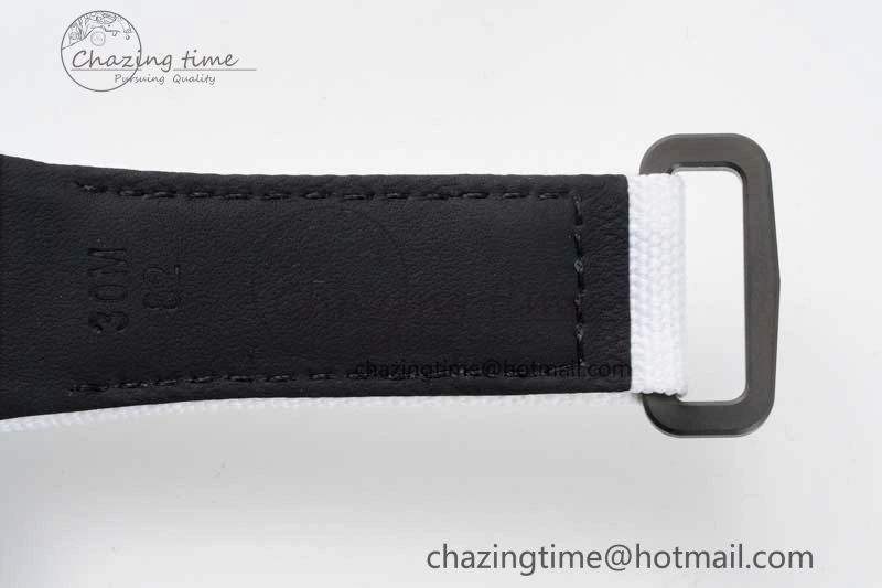 RM027-02 Nadal Real Tourbillon RMF Best Edition White Forge Carbon Black Inner Bezel on White Nylon Strap