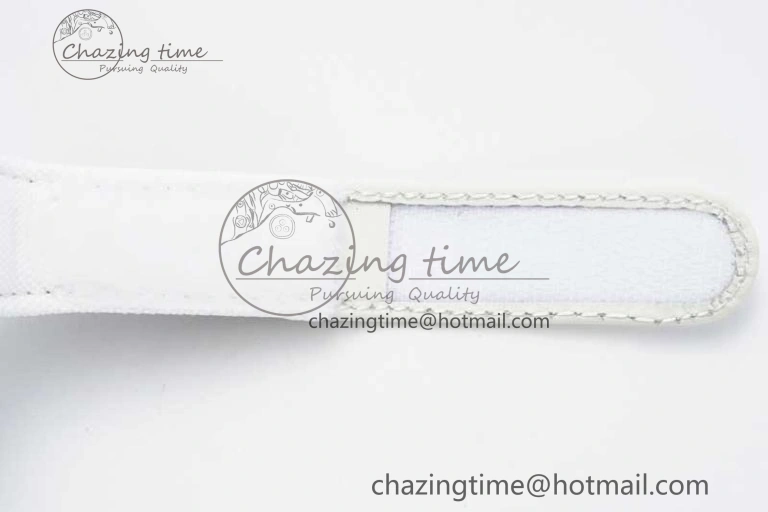 RM027-02 Nadal Real Tourbillon RMF Best Edition White Forge Carbon Black Inner Bezel on White Nylon Strap