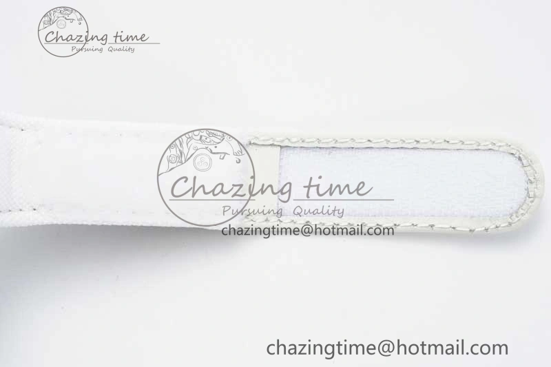 RM027-02 Nadal Real Tourbillon RMF Best Edition White Forge Carbon Black Inner Bezel on White Nylon Strap