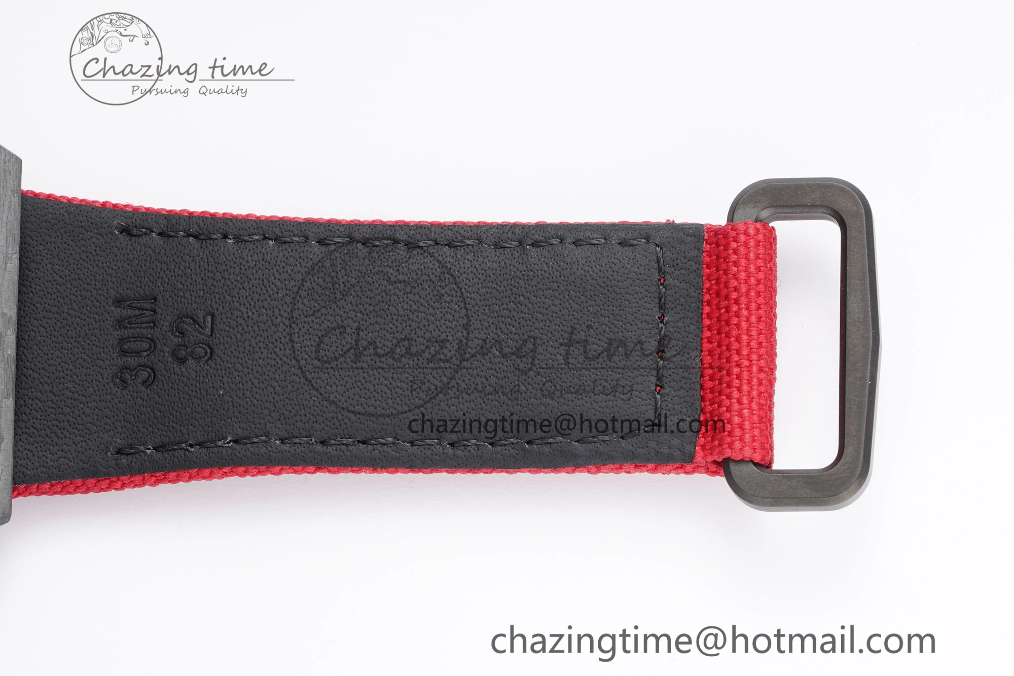 RM027-03 NTPT Real Tourbillon RMF Best Edition Skeleton Dial on Red Nylon Strap