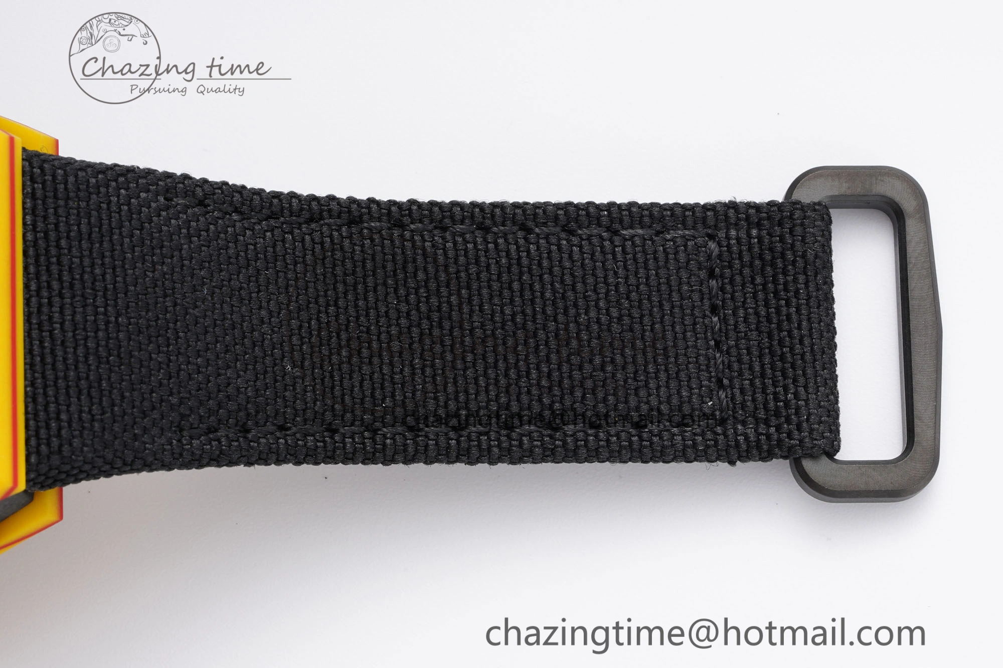 RM027-03 Real Tourbillon RMF Best Edition Orange Red Carbon Skeleton Dial on Black Nylon Strap
