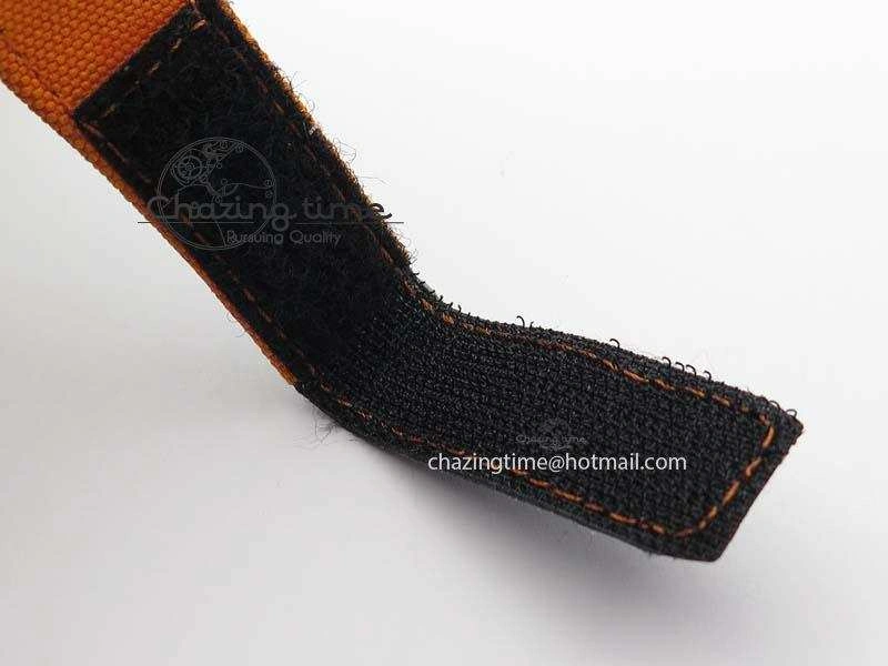 RM027-2 White Carbon Fiber Case Skeleton Dial On Nylon Strap 6T51