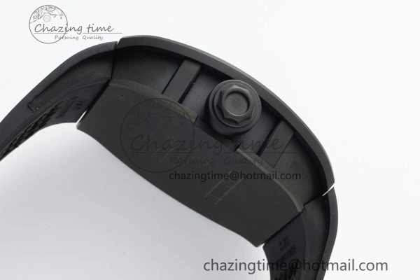 RM027 Rafael Nadal Black Ceramic Tourbillon YSF Best Edition on Rubber Strap