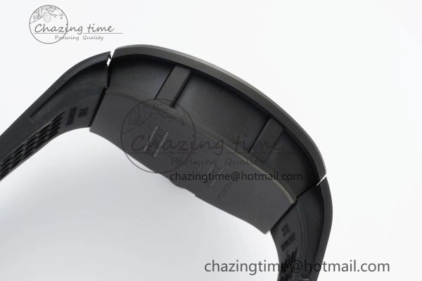 RM027 Rafael Nadal Black Ceramic Tourbillon YSF Best Edition on Rubber Strap
