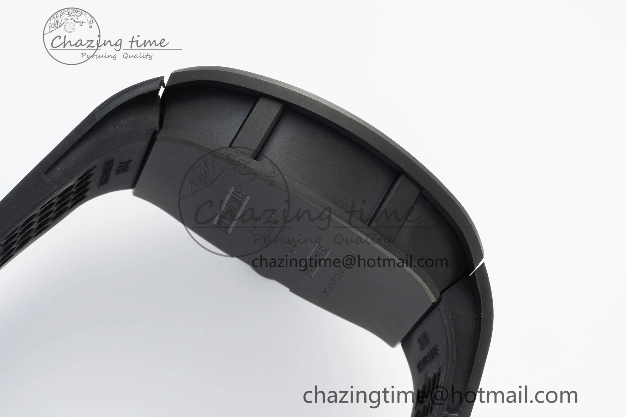 RM027 Rafael Nadal Black Ceramic Tourbillon YSF Best Edition on Rubber Strap